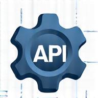 Icône d'intégration API et connectivité logicielle